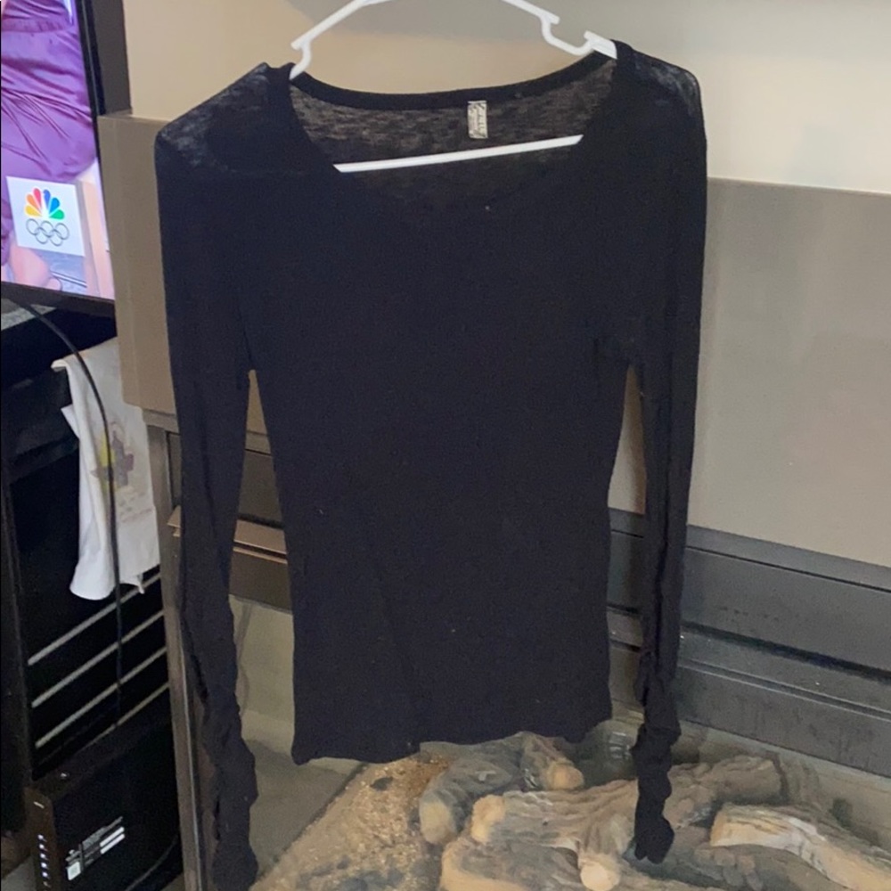 Free People Long Sleeve Top